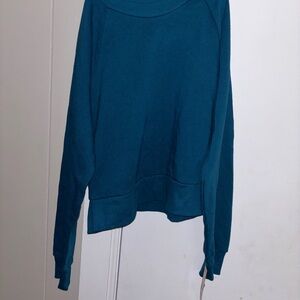 Teal Long Sleeve Sweatshirt